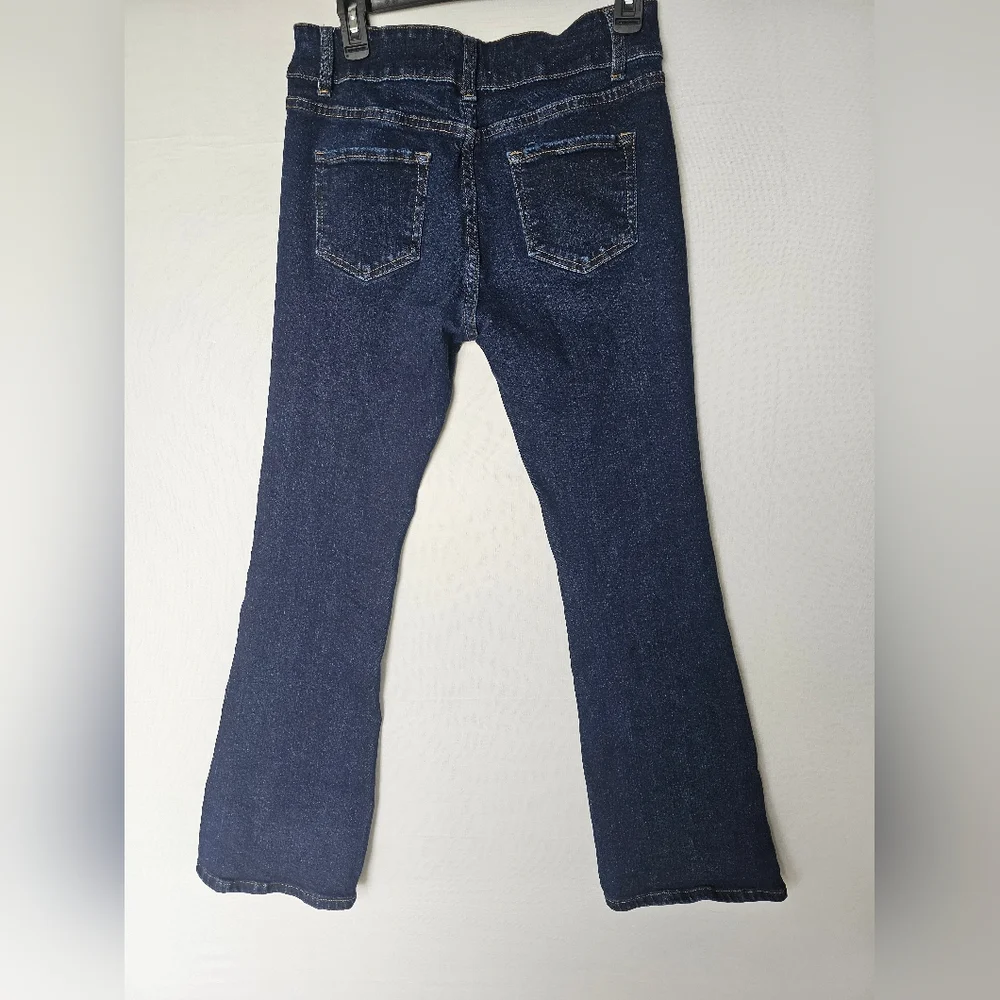 Women's Dark Indigo Flare Jeans - Classic Flared Leg